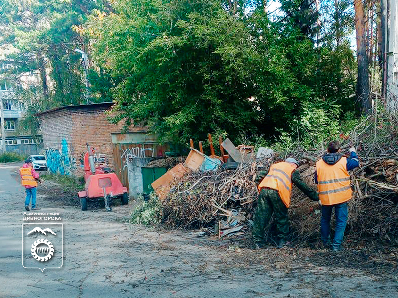 107 кубов мусора собрали и вывезли по итогам осеннего двухмесячника по благоустройству.