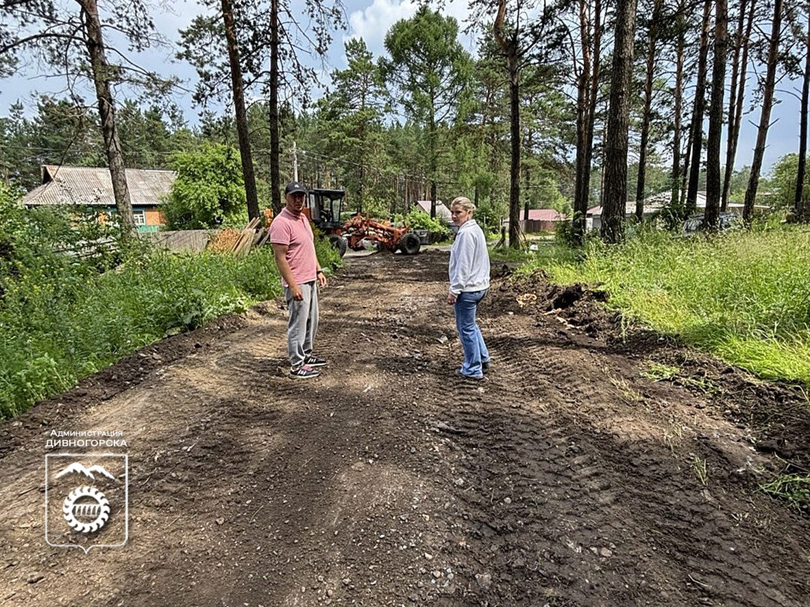В Слизнево стартовало грейдирование дорог.