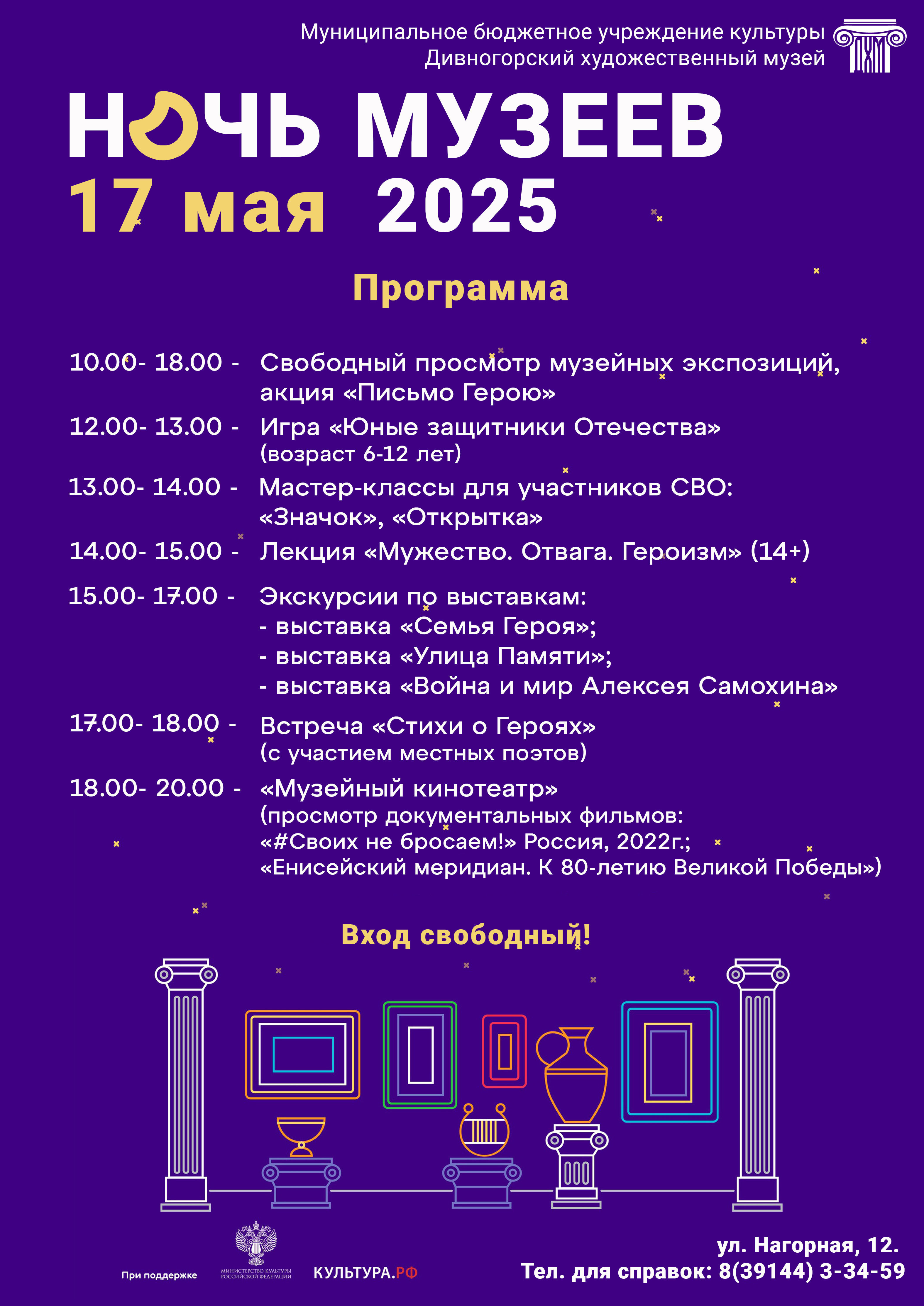 Ночь музеев анонс.