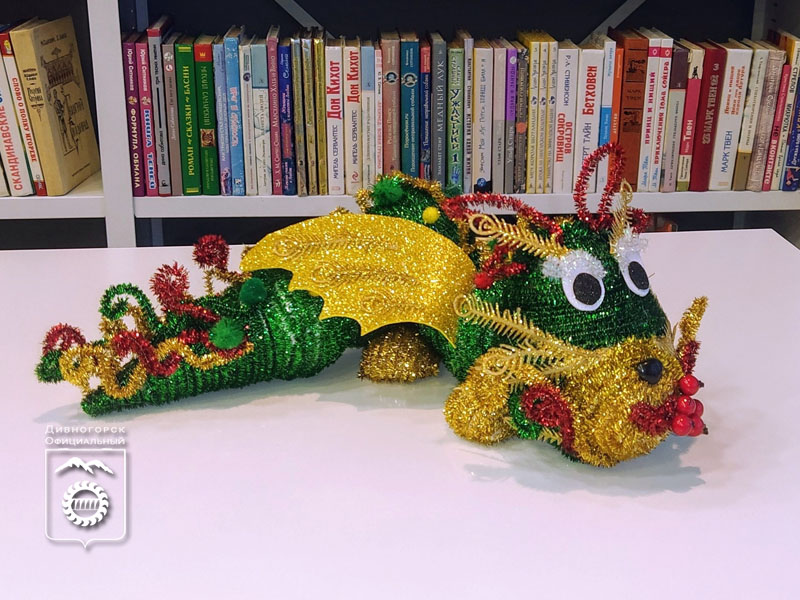Варвара Мороз стала победительницей конкурса «Новогодняя игрушка - Дракоша».
