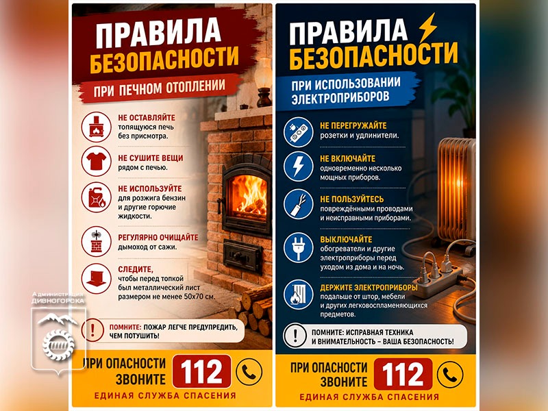 Правила безопасности дома.