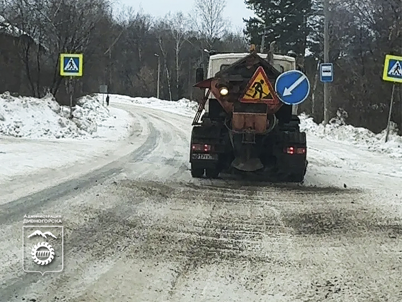 подсыпка улиц.